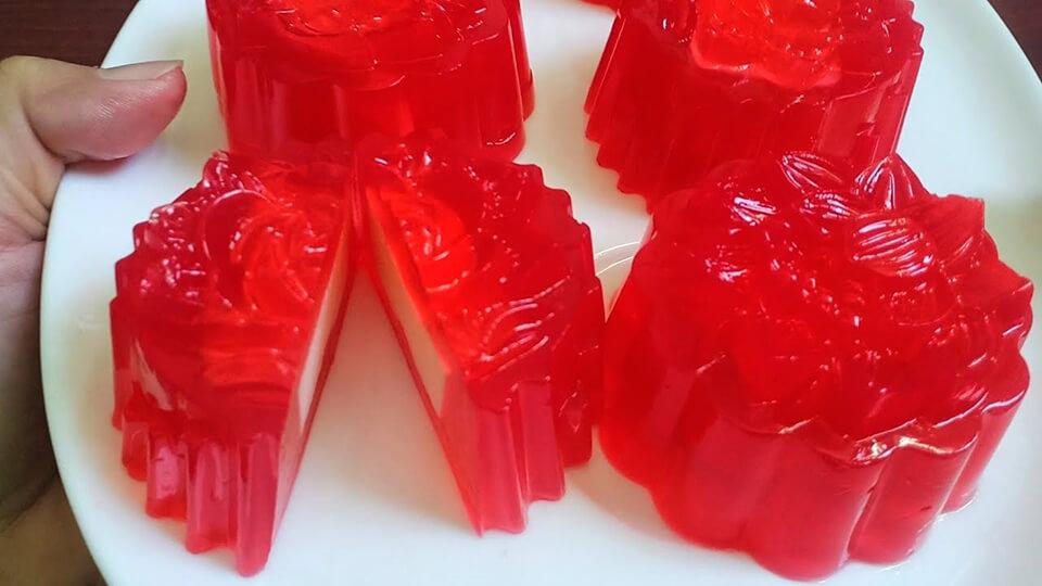 Hướng dẫn cách làm bánh trung thu rau câu nhân các loại siêu hấp dẫn