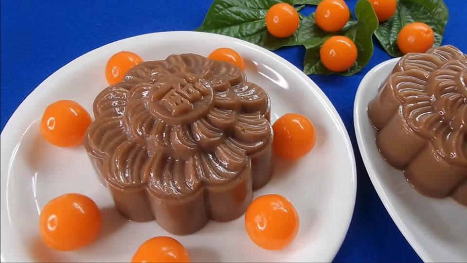 Hướng dẫn cách làm bánh trung thu rau câu nhân các loại siêu hấp dẫn