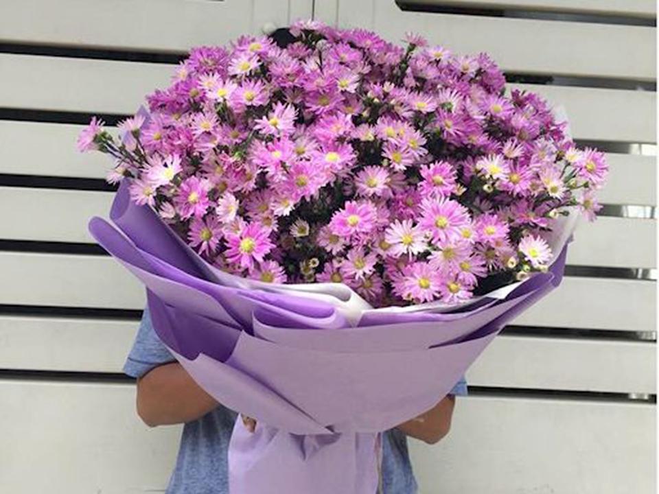 Bó hoa thạch thảo