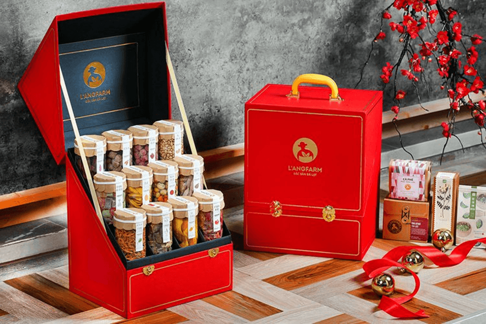 Chất lượng hộp đựng quà Tết tốt nhất tại cửa hàng L'angfarm Store – Đặc sản Đà Lạt