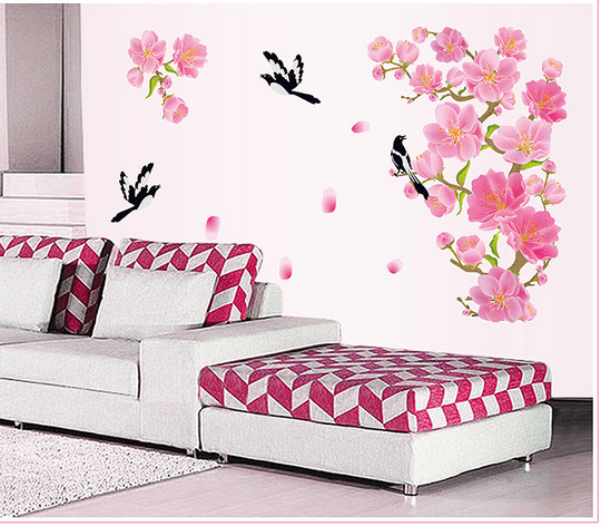 Decal dán tường phòng ngủ mua ở đâu? Giá bao nhiêu