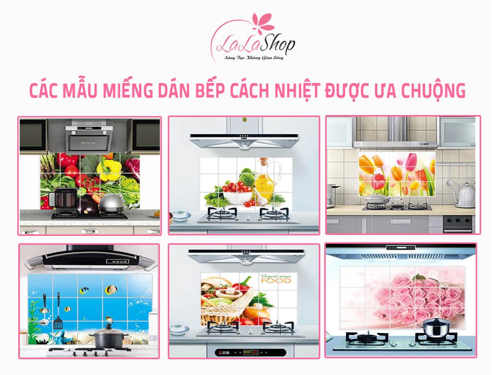 Miếng dán bếp cách nhiệt tiện lợi cho gian bếp sạch sẽ