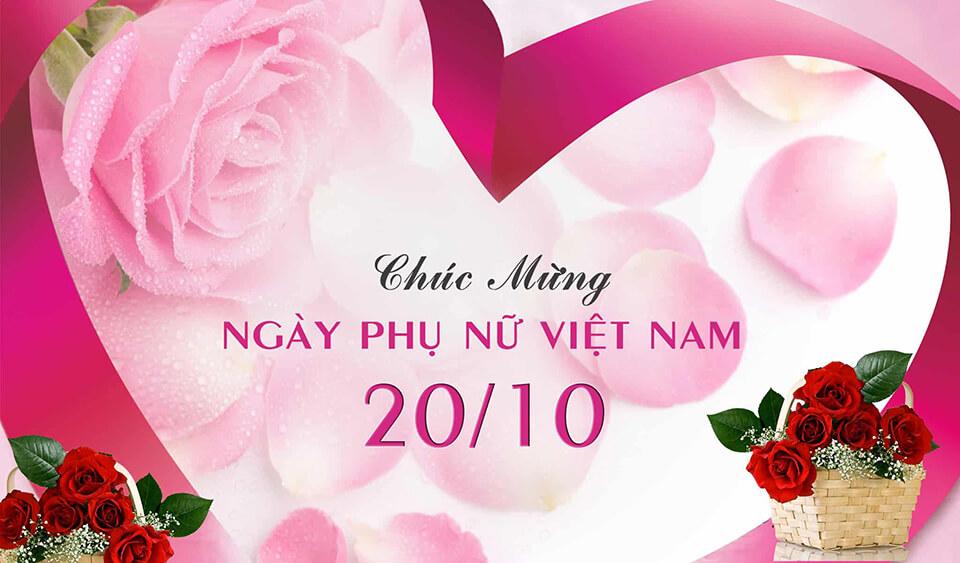 Bộ hình ảnh chúc mừng ngày 20/10 đẹp, độc đáo và ý nghĩa nhất 2024