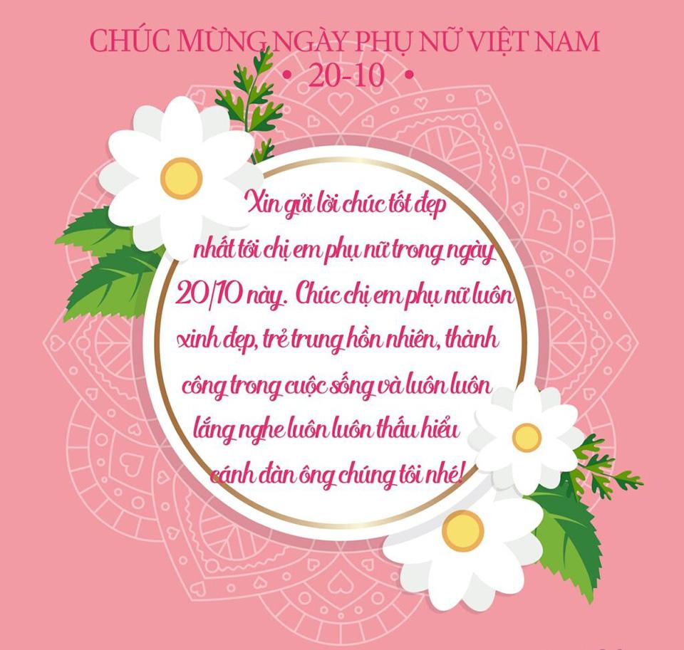 Bộ hình ảnh chúc mừng ngày 20/10 đẹp, độc đáo và ý nghĩa nhất 2025