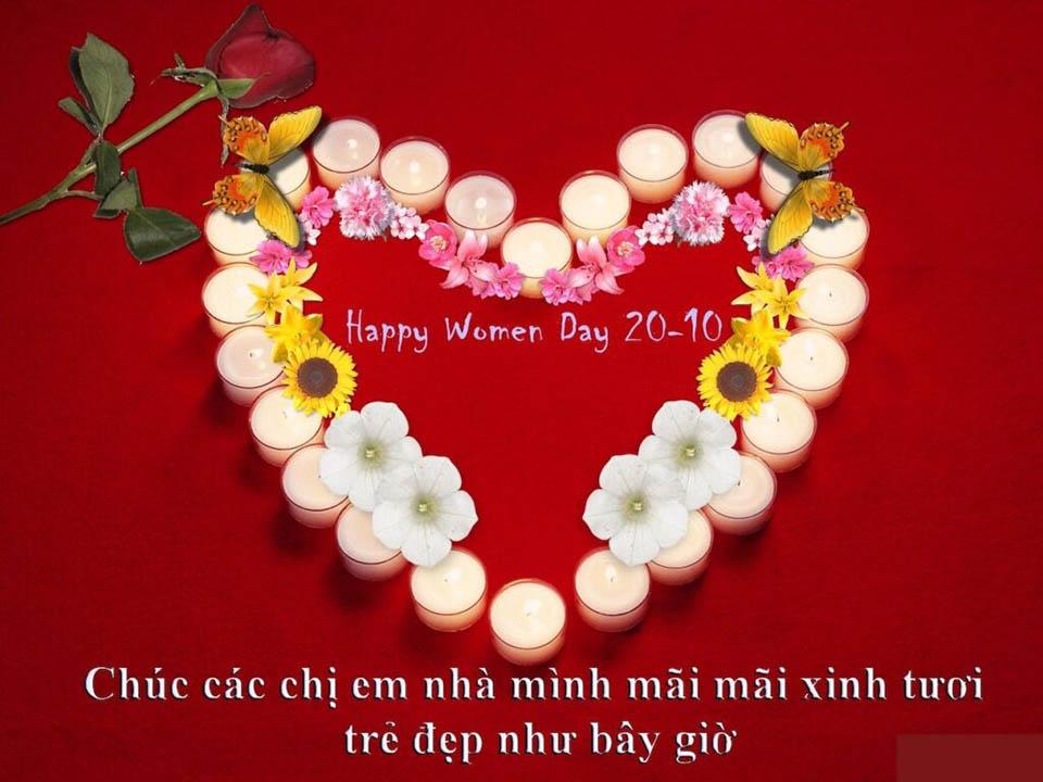 Bộ hình ảnh chúc mừng ngày 20/10 đẹp, độc đáo và ý nghĩa nhất 2025