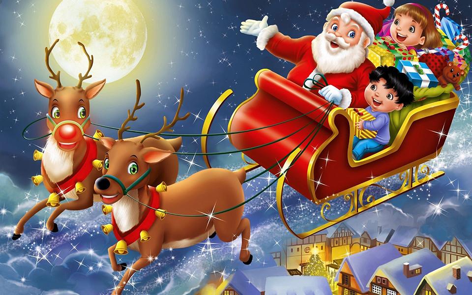 Ông già Noel cưỡi tuần lộc rất quen thuộc nhưng vẫn rất được khách hàng lựa chọn