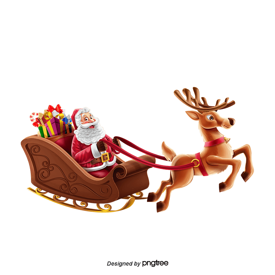 Tổng hợp những hình ảnh ông già noel cưỡi tuần lộc đẹp nhất 2025