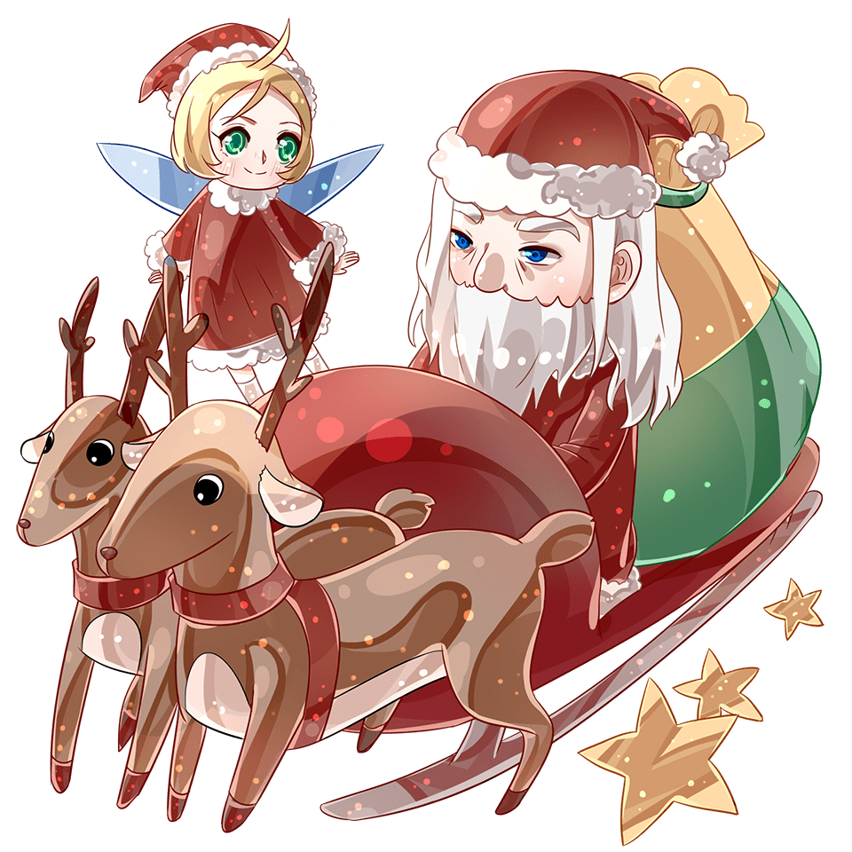 Tổng hợp những hình ảnh ông già noel cưỡi tuần lộc đẹp nhất 2025