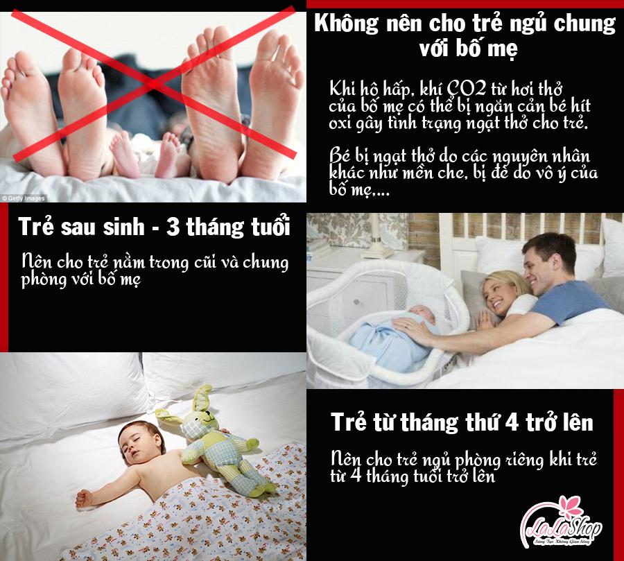 Nên để bé ngủ với bố mẹ hay tập cho trẻ ngủ một mình