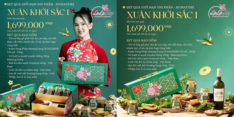 Set Quà Tặng Tết Cao Cấp Xuân Khởi Sắc 1