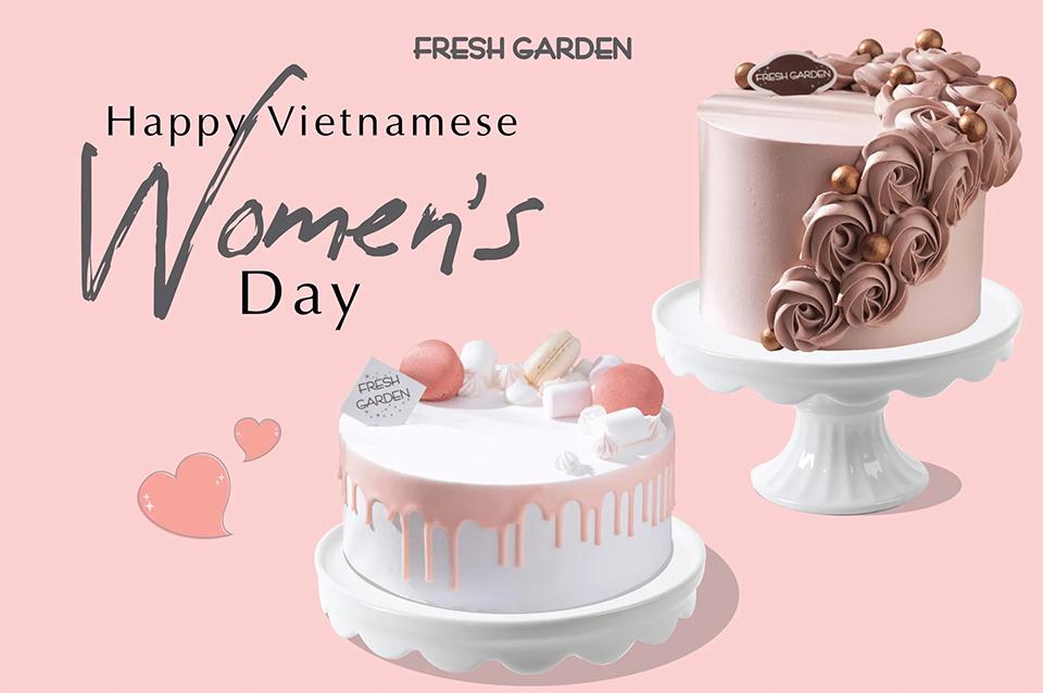 Tặng bánh kem