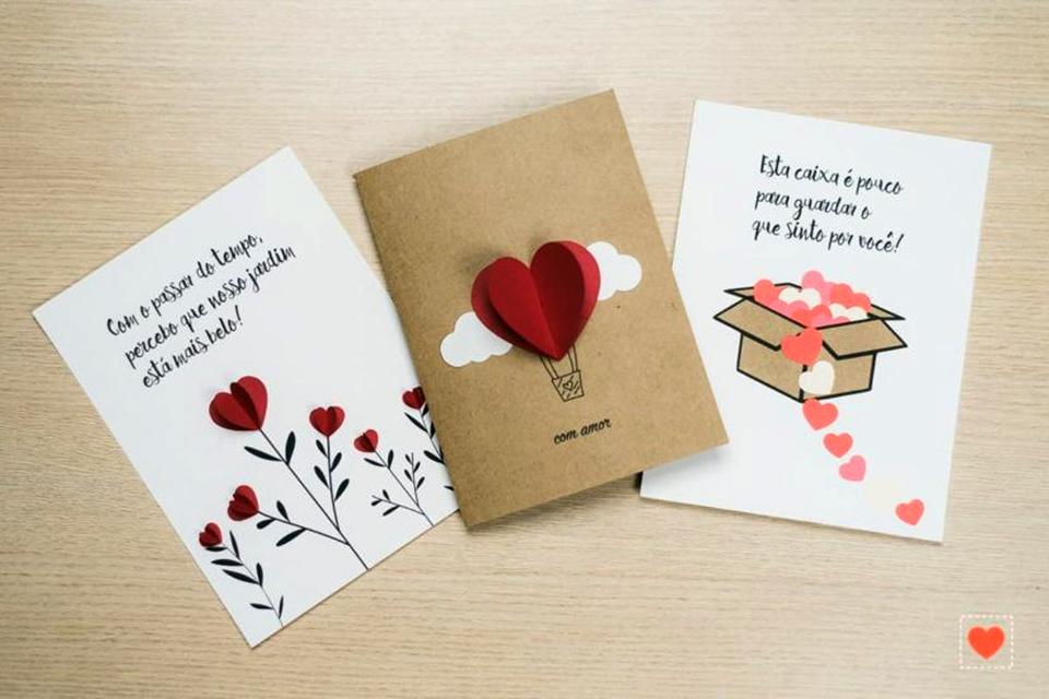 Thiệp tặng quà Valentine