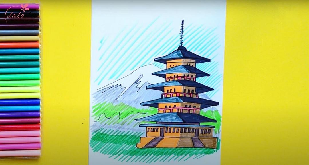 Tô màu phong cảnh xung quanh