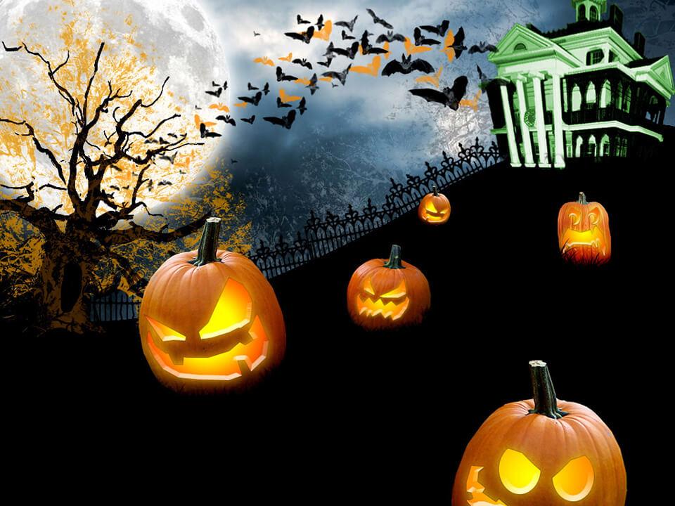 Những bức tranh vẽ đề tài lễ hội Halloween lớp 9 đơn giản đẹp nhất 2023