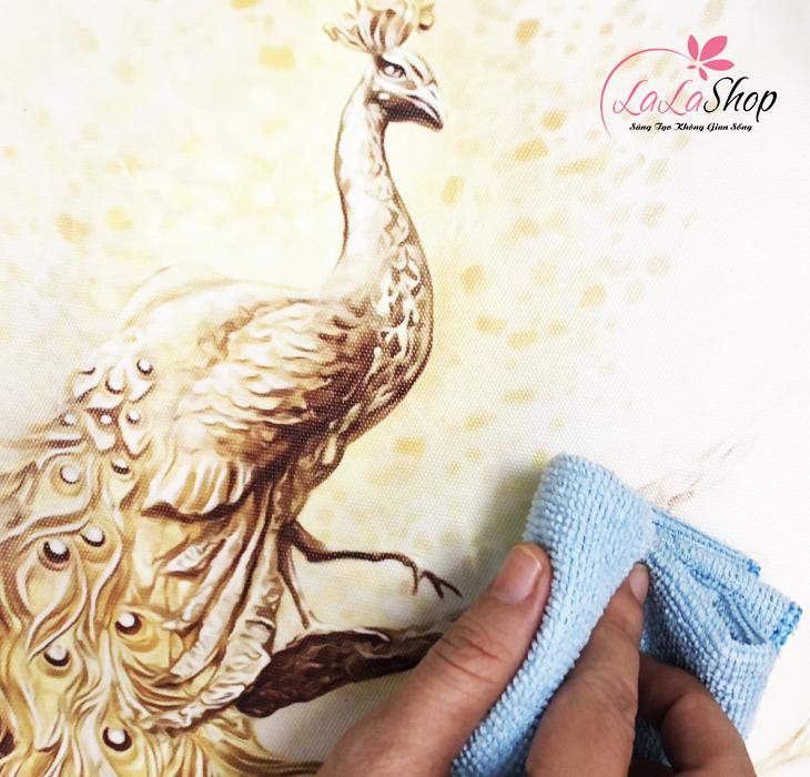Vệ sinh tranh canvas - 2 lưu ý quan trọng không thể không biết