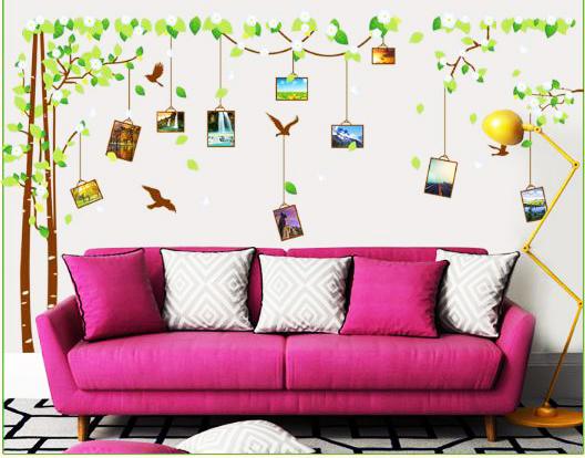 Tại Sao Nên Sử Dụng Decal Dán Tường Phòng Khách