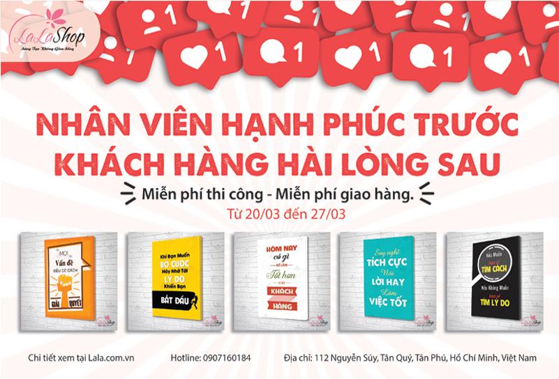 Miễn phí thi công- miễn phí giao hàng (20-27/3)