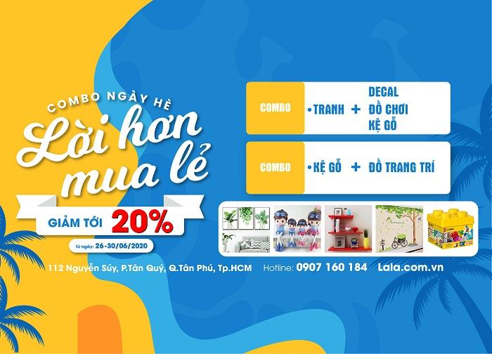 Combo ngày hè lời hơn mua lẻ