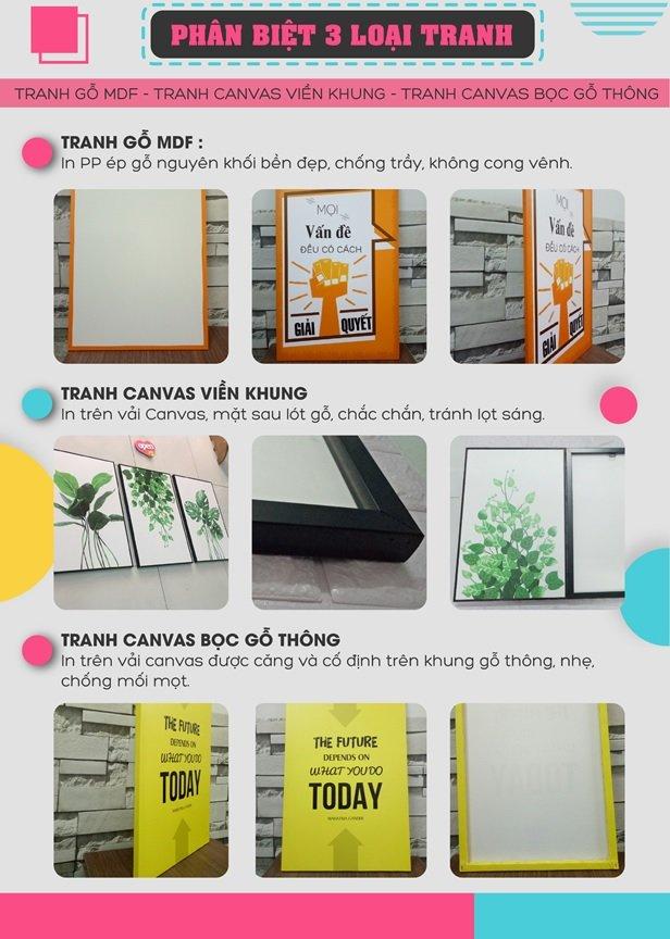 Tranh treo tường cánh hoa trang đài