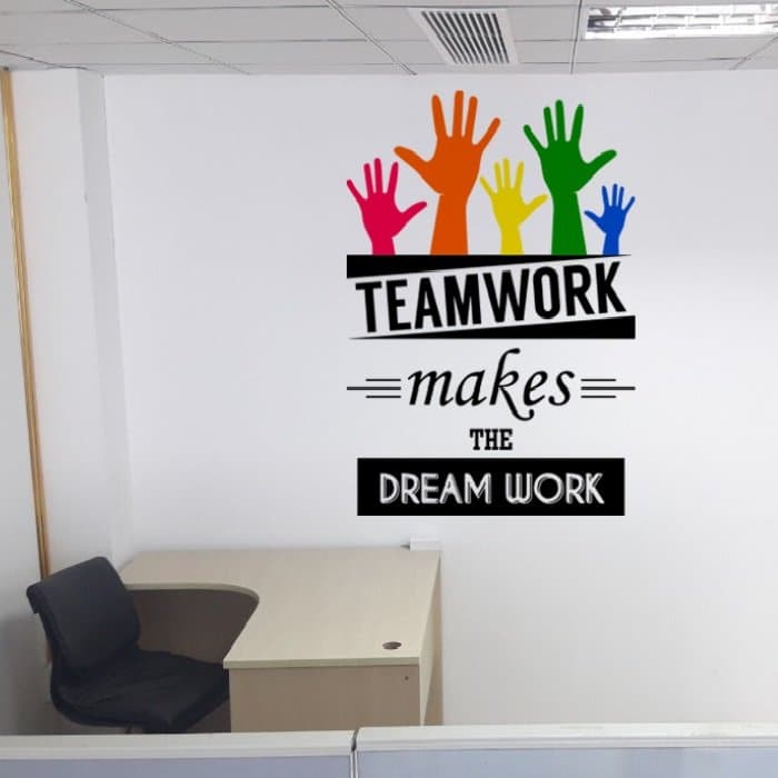 Decal văn phòng dream work