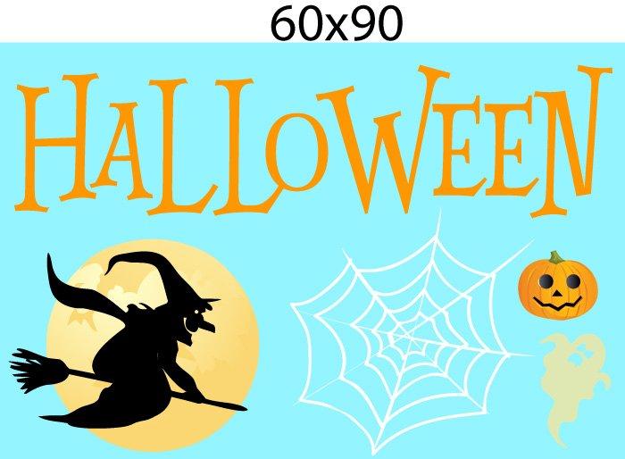 Decal Trang Trí Halloween Rùng Rợn Combo 10