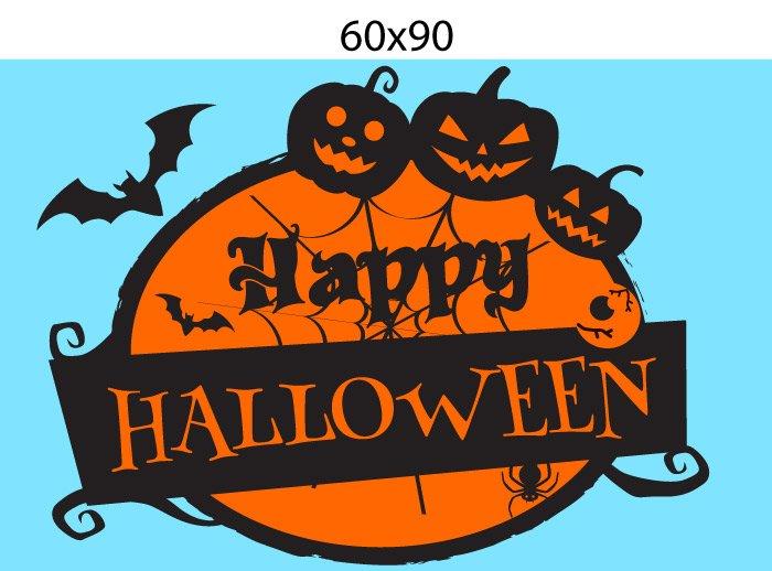 Decal Trang Trí Halloween Rùng Rợn Combo 7