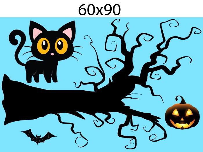Decal Trang Trí Halloween Rùng Rợn Combo 8