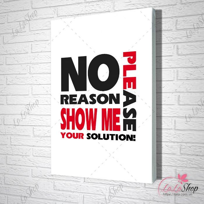 Tranh văn phòng no reason show me your solution please