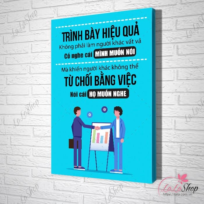 Tranh văn phòng trình bày hiệu quả