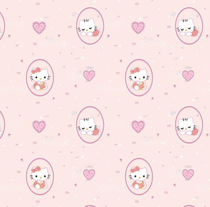 Giấy dán tường hello kitty GHQ2017