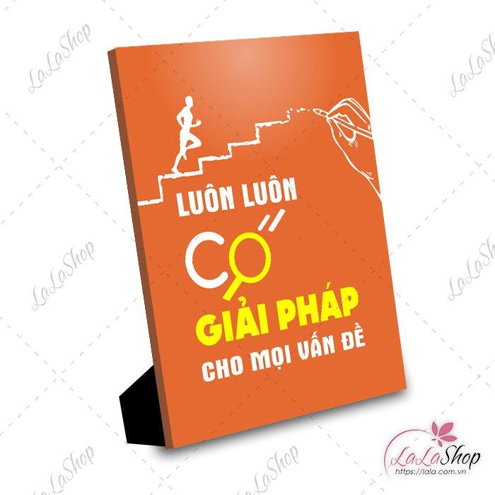 Tranh để bàn luôn luôn có giải pháp cho mọi vấn đề