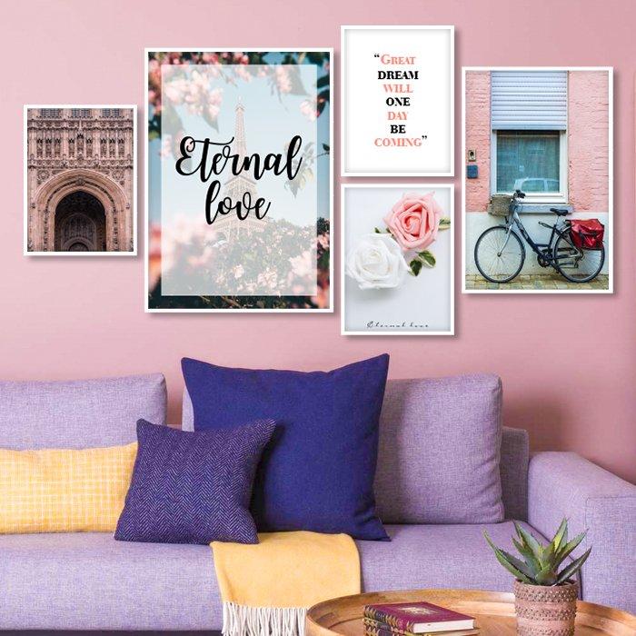 Tranh treo tường paris tình yêu vĩnh cửu