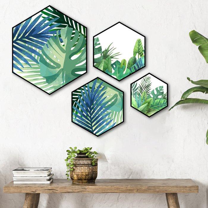 Tranh treo tường Lá xanh 15