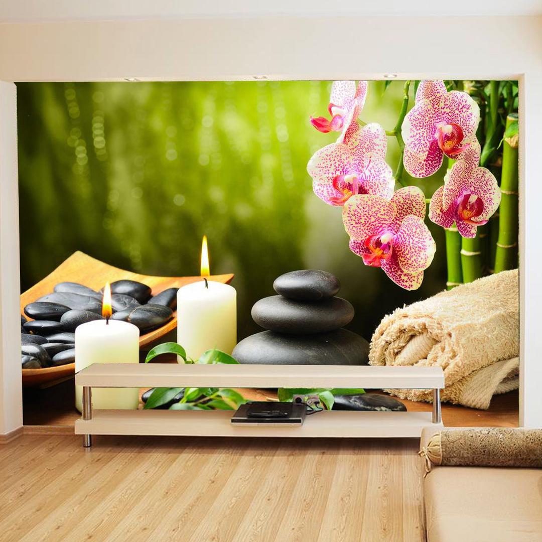 Tranh dán tường spa