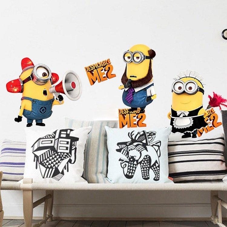 Decal dán tường minion 1