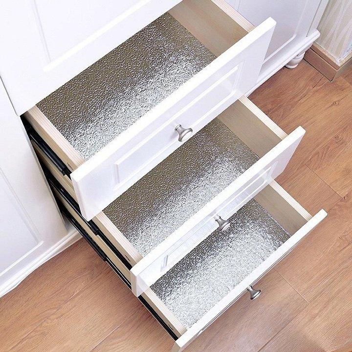 Giấy dán bếp tráng nhôm cách nhiệt