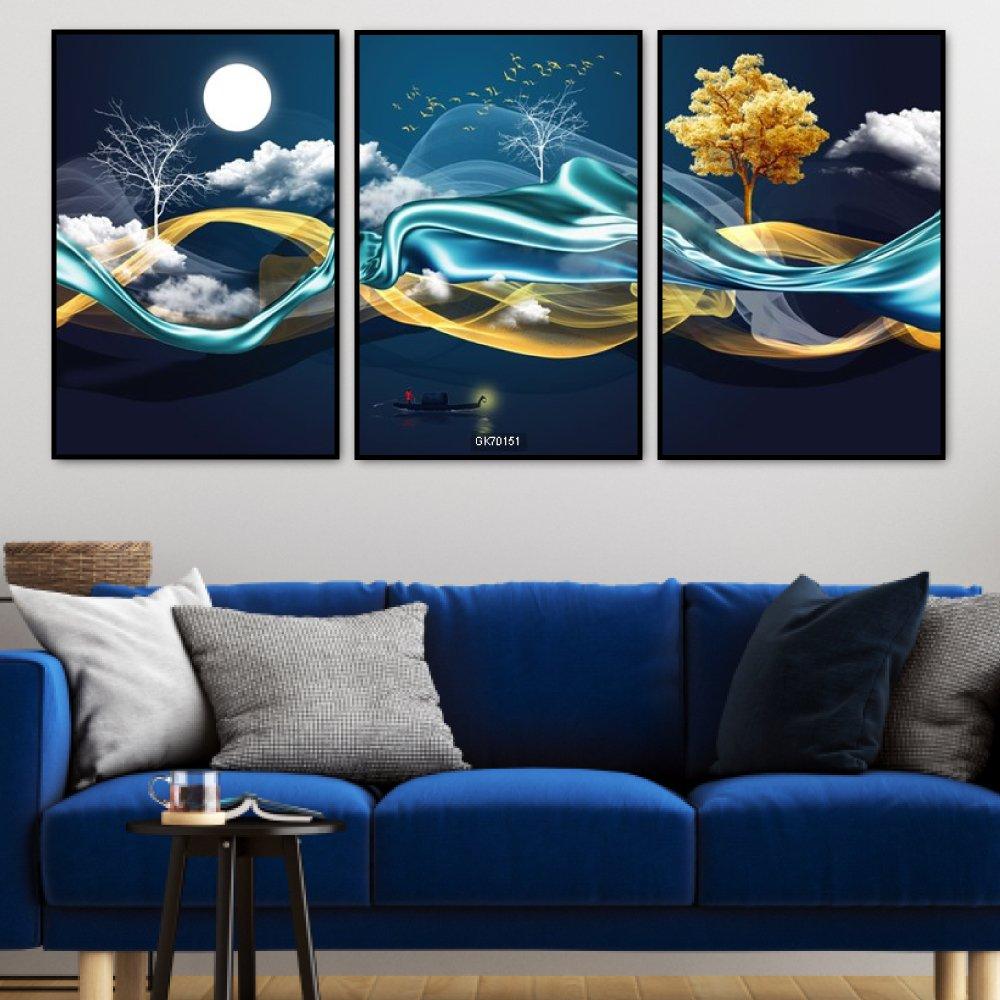 Tranh Canvas Treo Tường Thuyền Vượt Ngân Hà