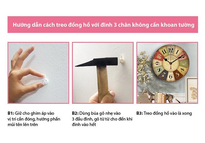 Đồng hồ vintage welcome to Viet Nam