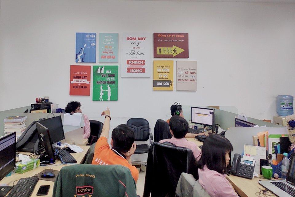 Tranh văn phòng thái độ hơn trình độ 70% thái độ 26% kỹ năng 4% kiến thức