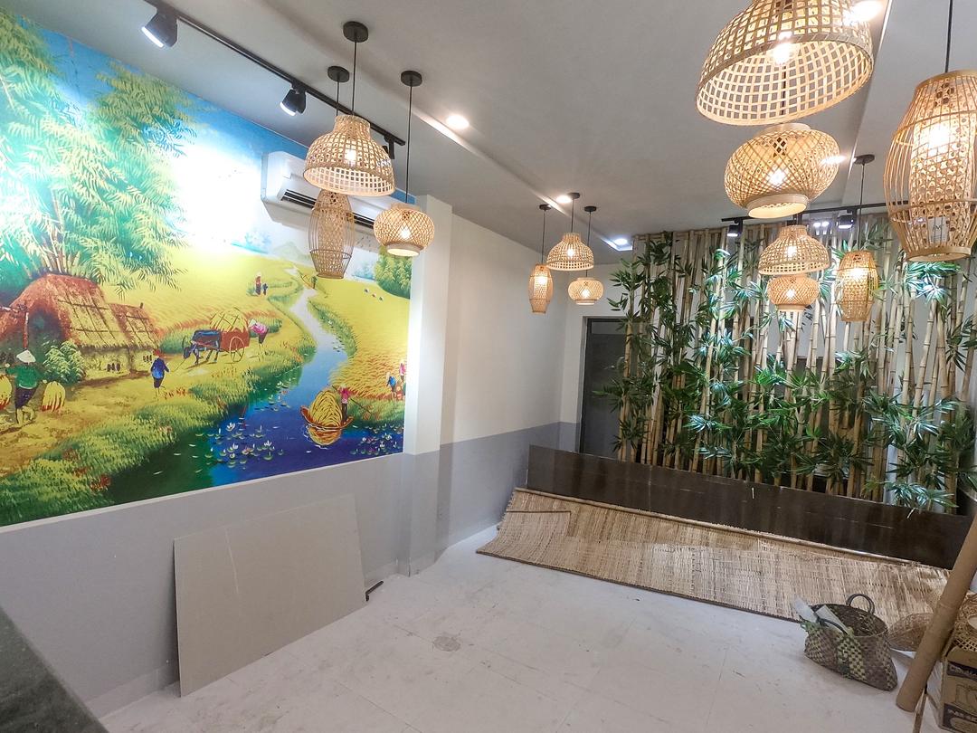 Tranh Dán Tường Cây Xương Rồng
