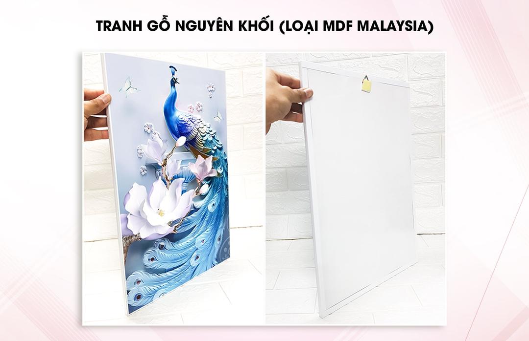Tranh Treo Tường Cá Chép Và Hoa Sen Vàng
