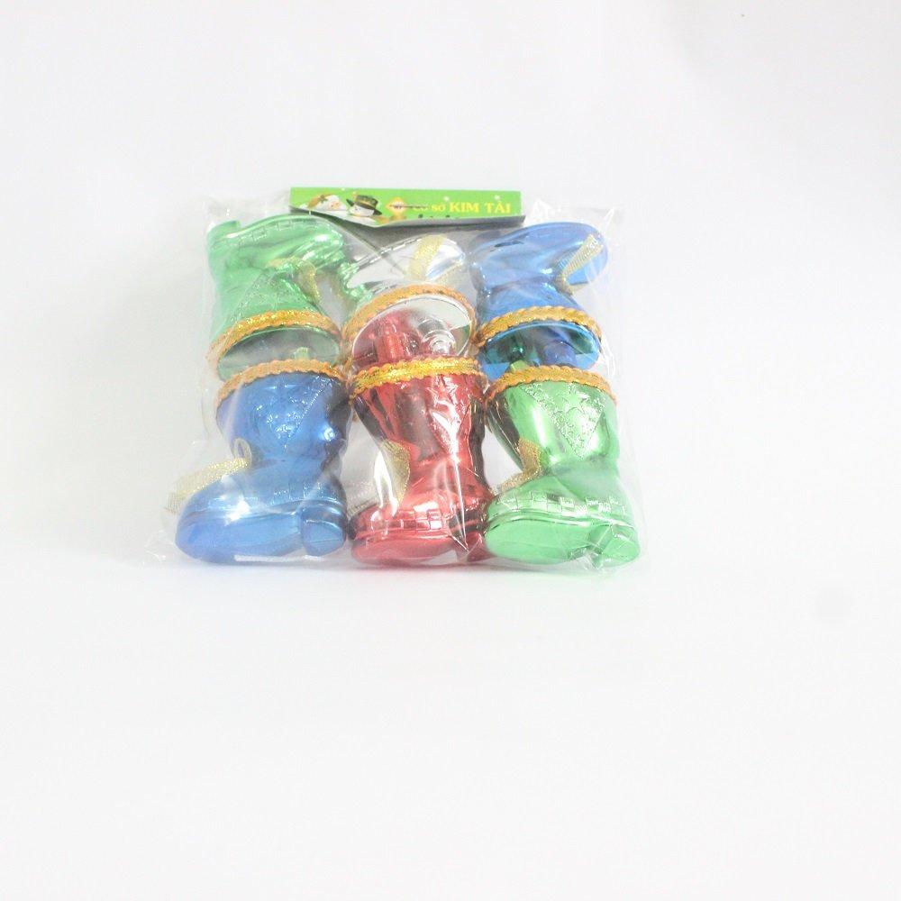 Đồ trang trí noel giày treo trang trí