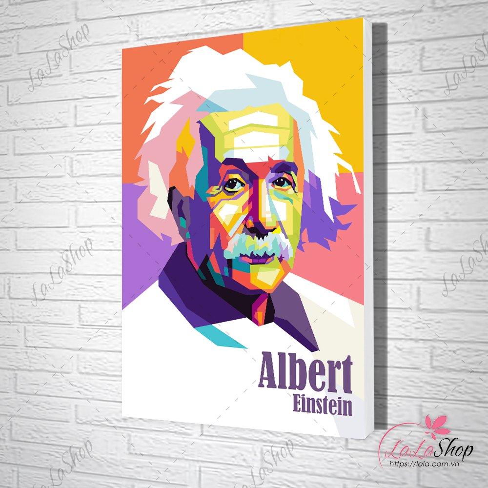 Tranh văn phòng albert einstein