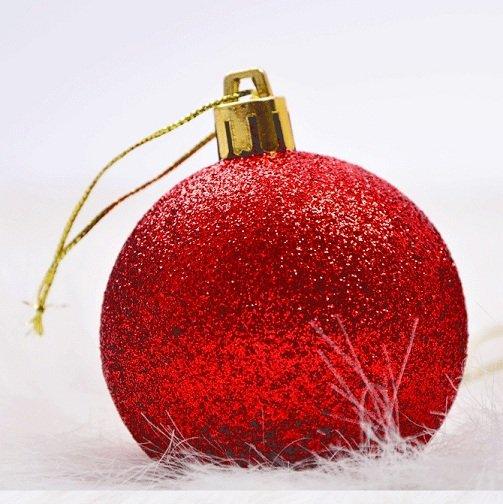 Đồ trang trí noel quả châu kim tuyến