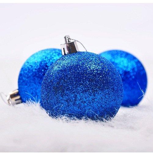 Đồ trang trí noel quả châu kim tuyến