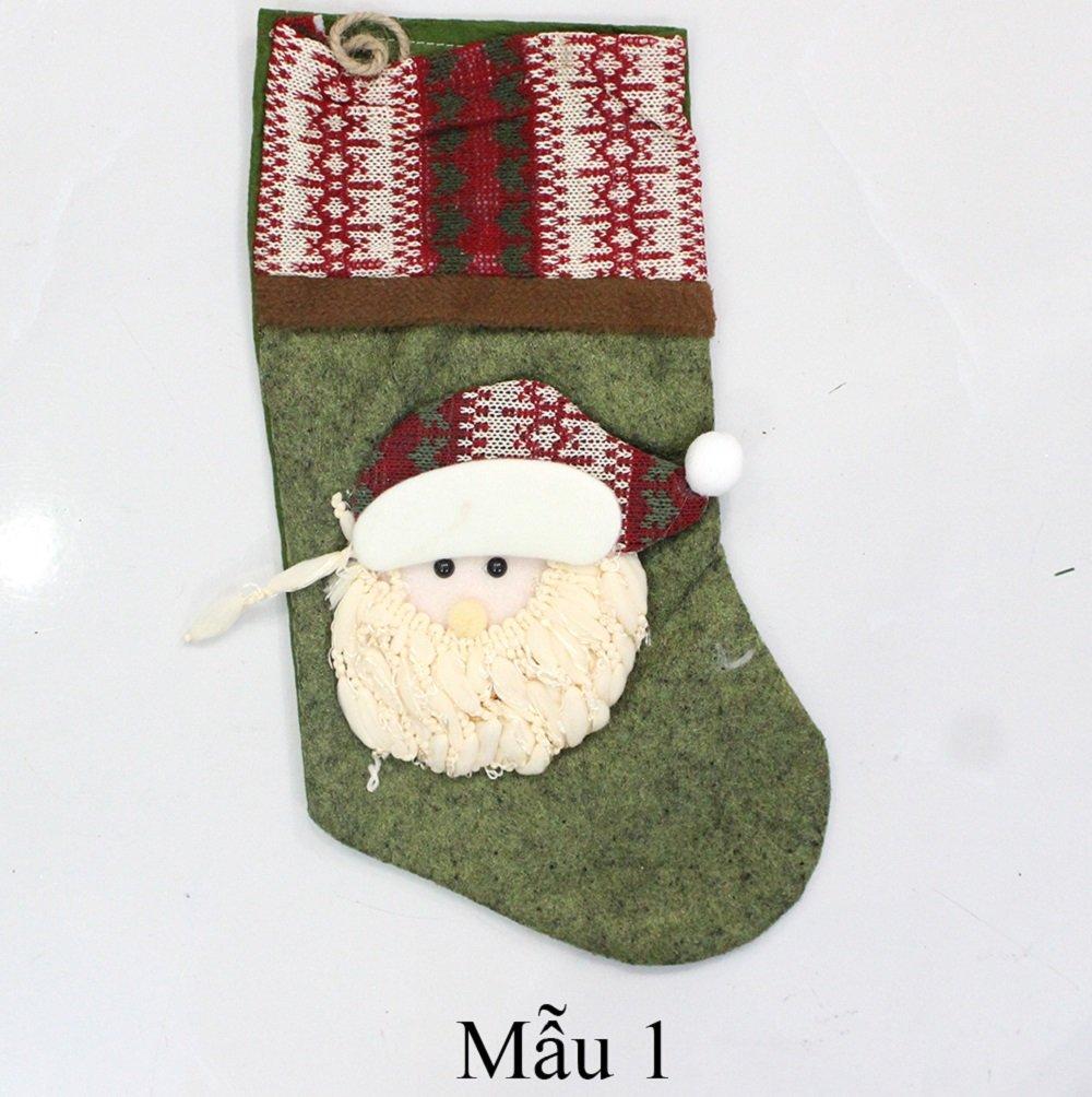Đồ trang trí noel tất treo lớn