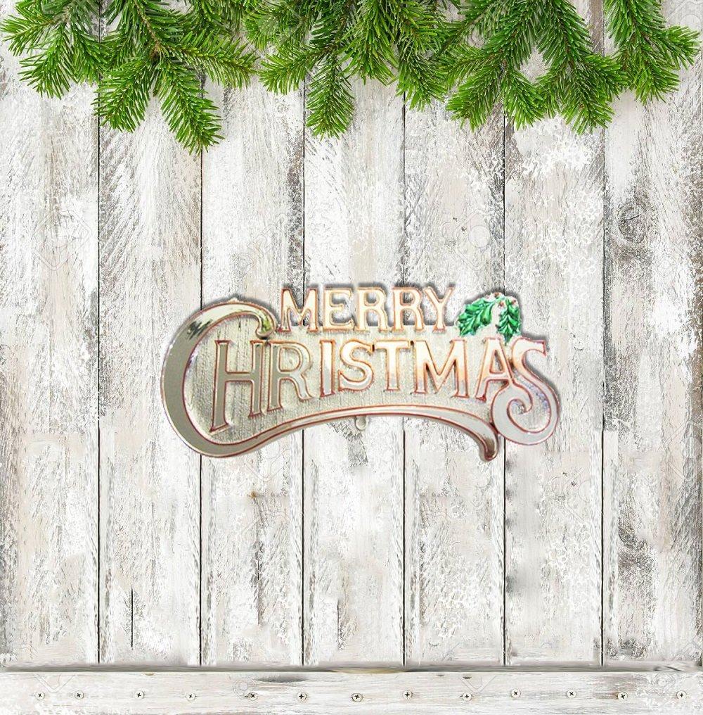 Đồ trang trí noel bảng treo merry christmas nhỏ