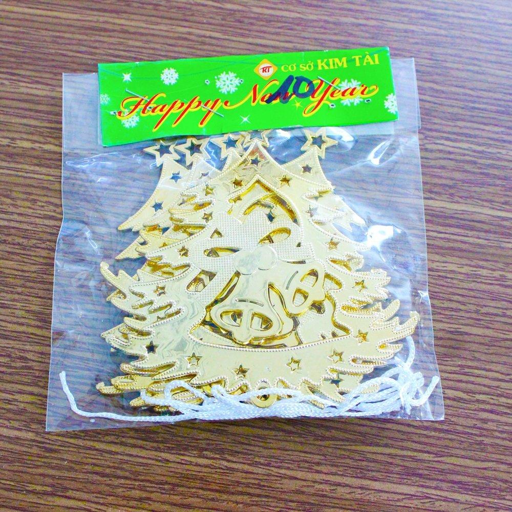 Đồ trang trí noel bộ 5 cây thông treo trang trí