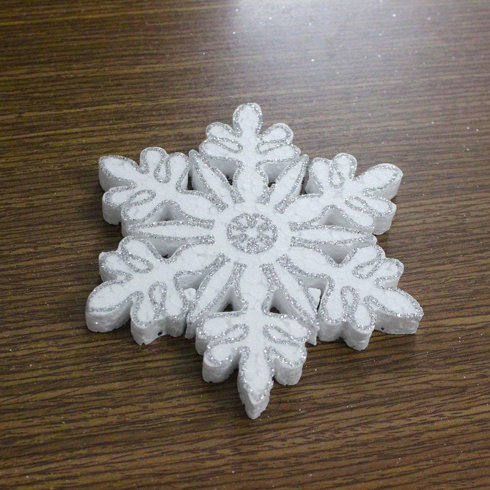 Bông tuyết xốp dày trang trí noel
