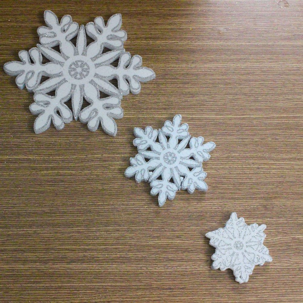 Bông tuyết xốp dày trang trí noel
